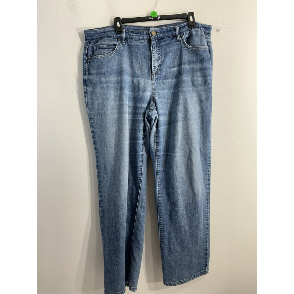 Womans Torid Feel The Fit Jegging Denim Jeans 16 R Blue Super Soft